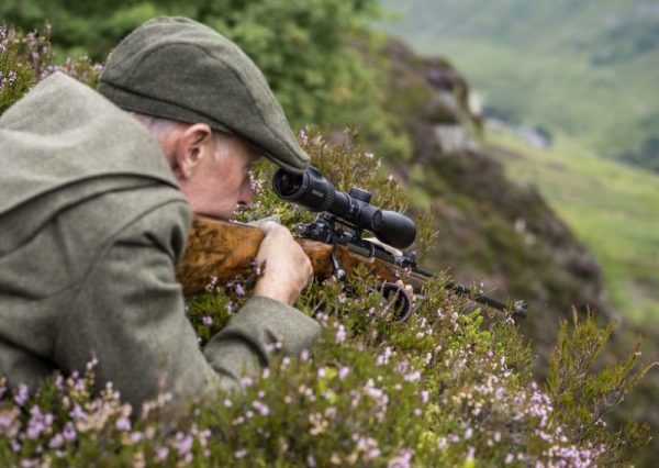 The Holland & Holland bolt action during a stalking hunt in Scotland's moors