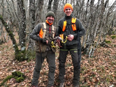hunting day father son