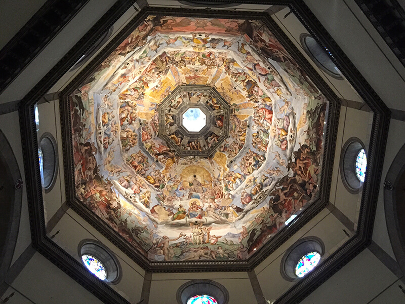 Inside church in Florence City