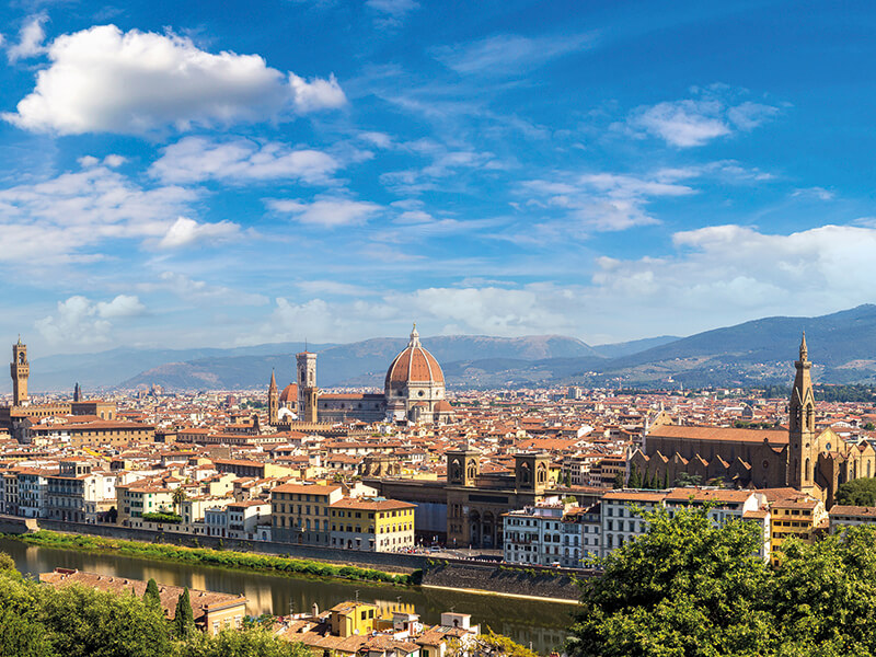 Panoramic view of Florence City