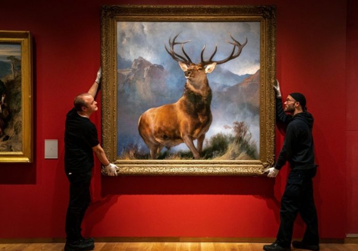 The Monarch of the Glen painting