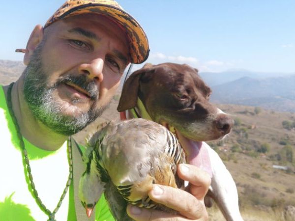 hunting with a pointing dog