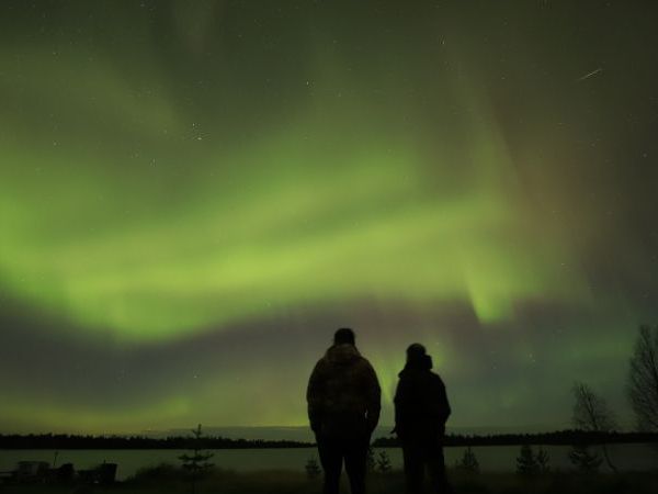 first Northern Lights of the season