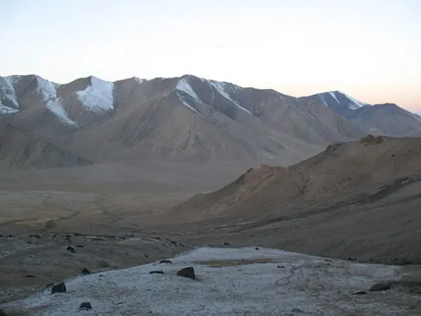 Marco Polo sheep hunting territory Tajikistan