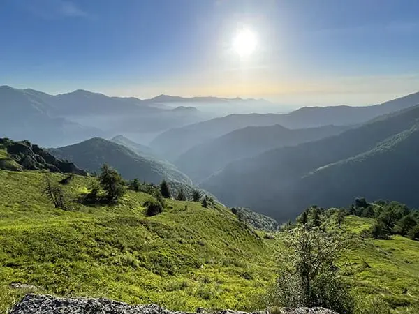 hunting trip Maira Valley province of Cuneo