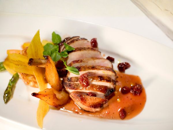 Wild boar chop