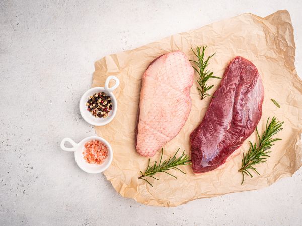  raw duck breast