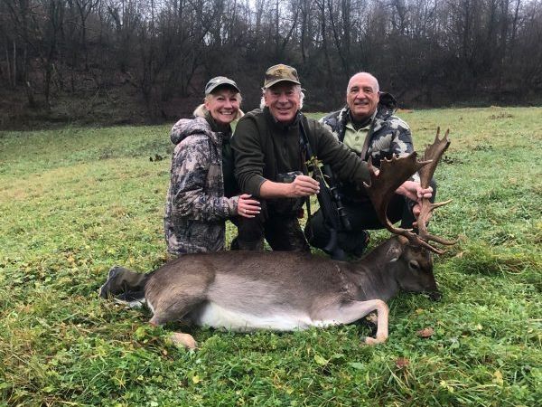 Hunters from Colorado at Cascina Emanuere hunting estate